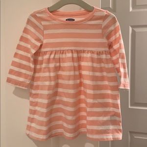 Old Navy Pink Striped Dress